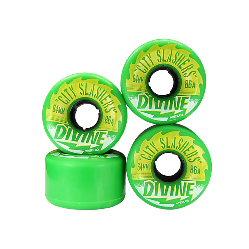 Divine “City Slashers” 64mm, 86a Wheels