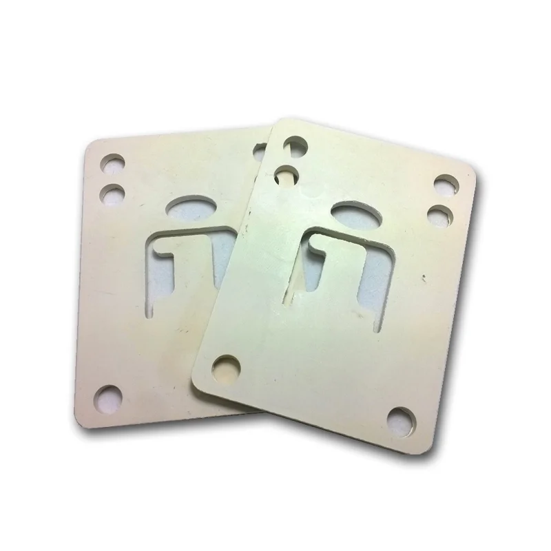 Industrial 1/8″ Rubber Riser Pads – White