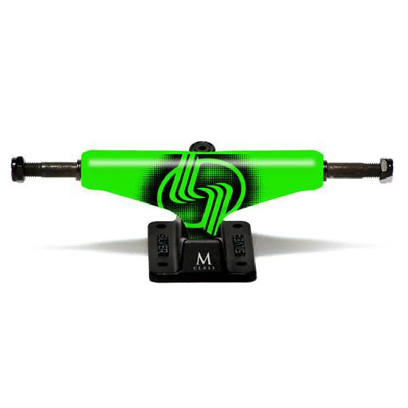 TRUCKS SILVER M CLASS NEON GREEN -(PAIR)