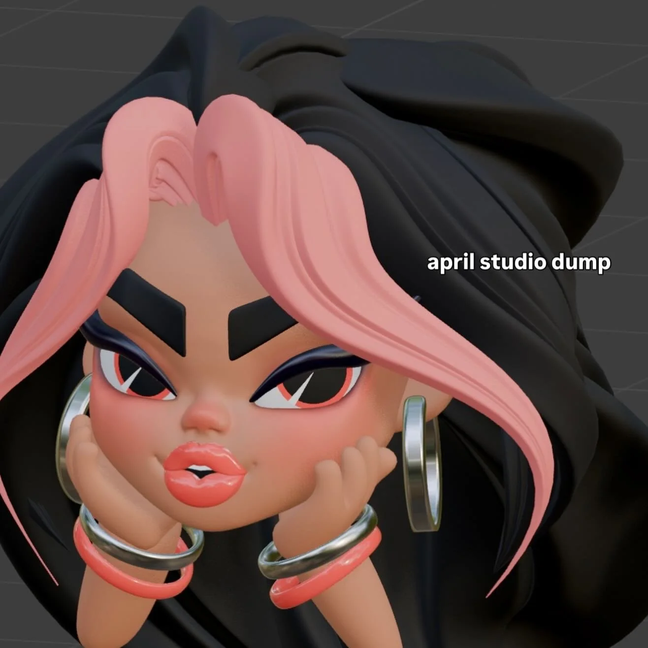 i have sooo much to tell u

#blender #blenderartist #dolldesigns