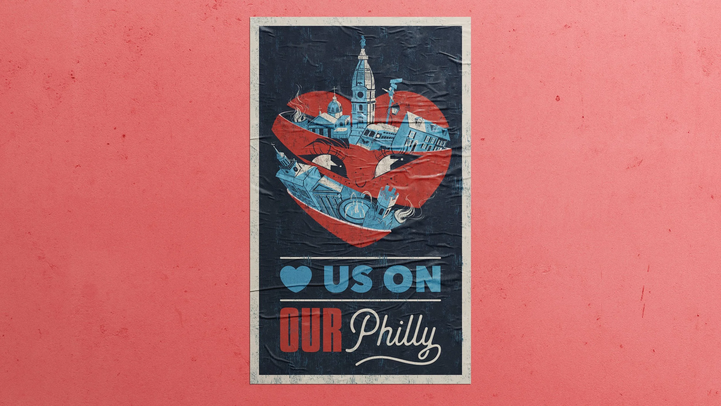 Our Philly Advertising Poster