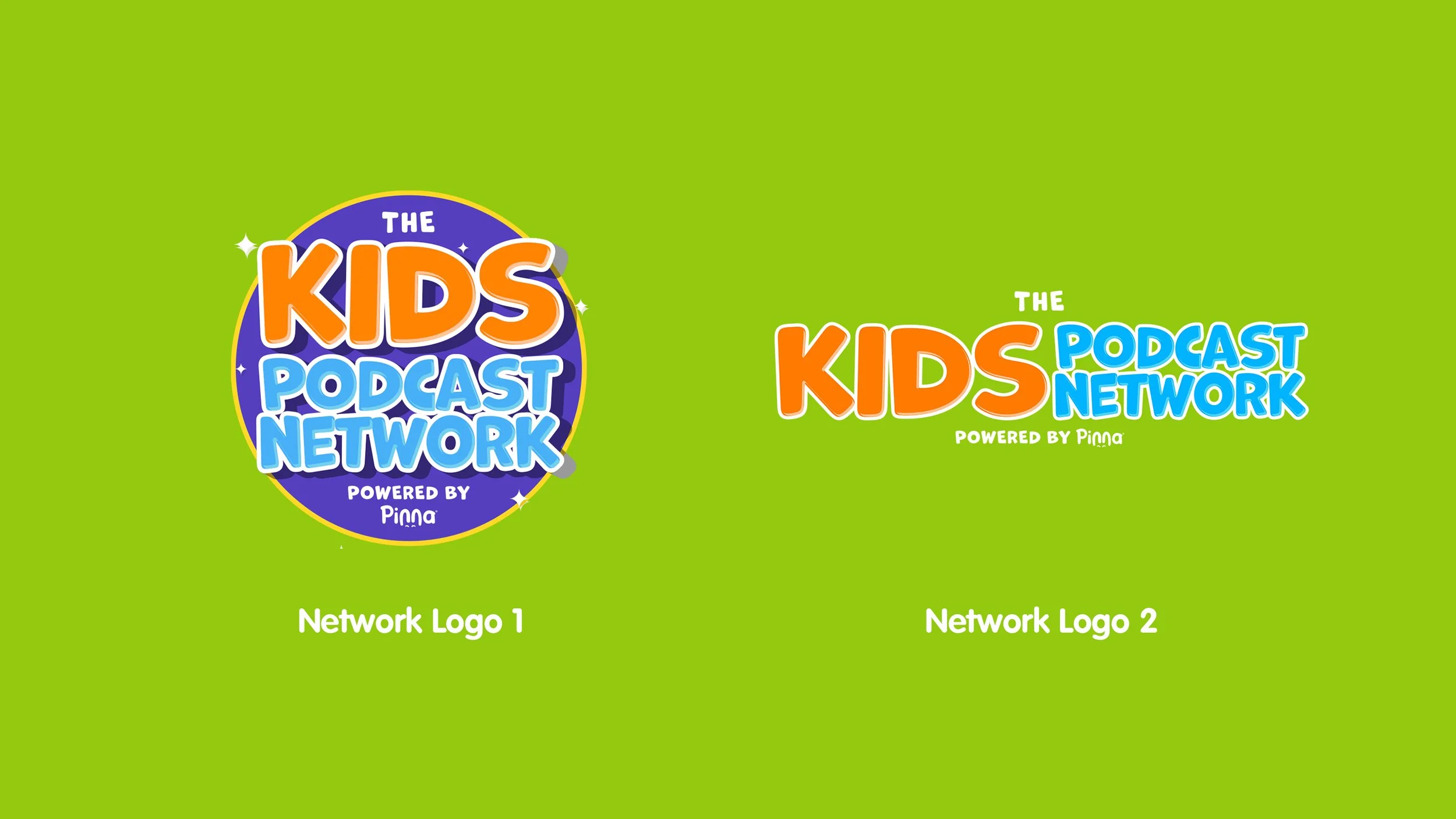 The Kids Podcast Network Logos
