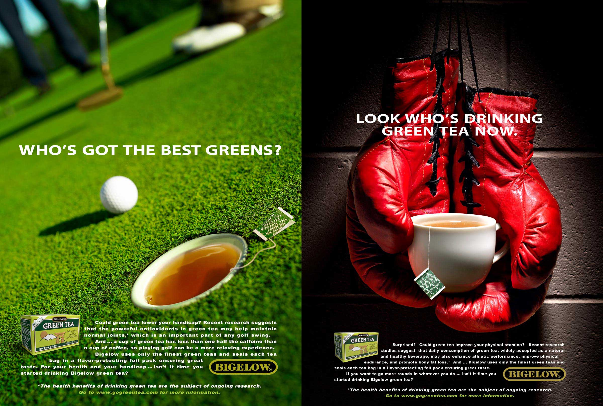 Bigelow Green Tea Campaign