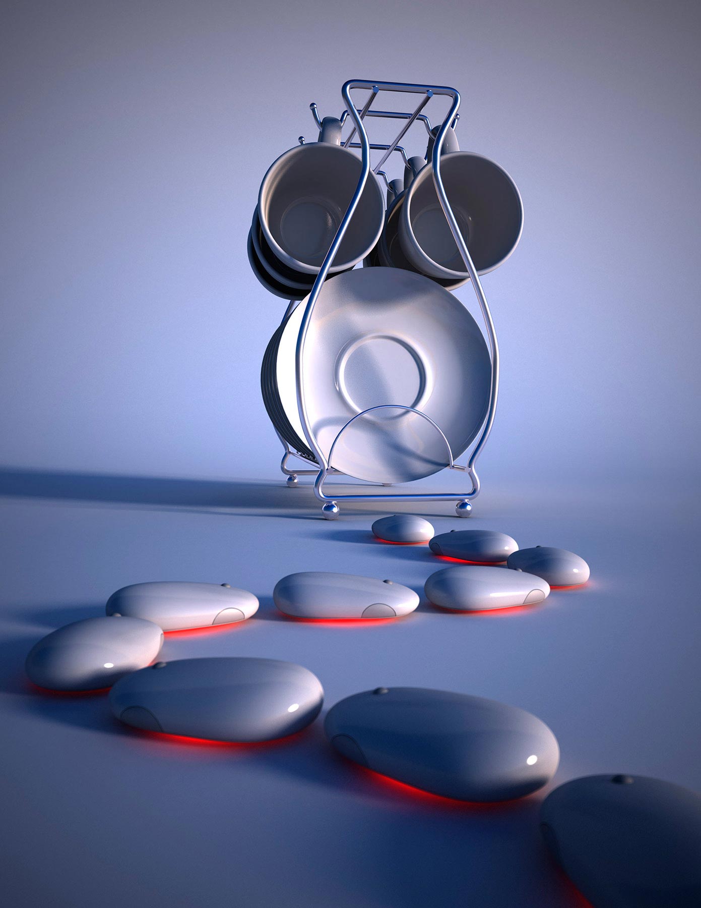 Cyber Mouse Club - render