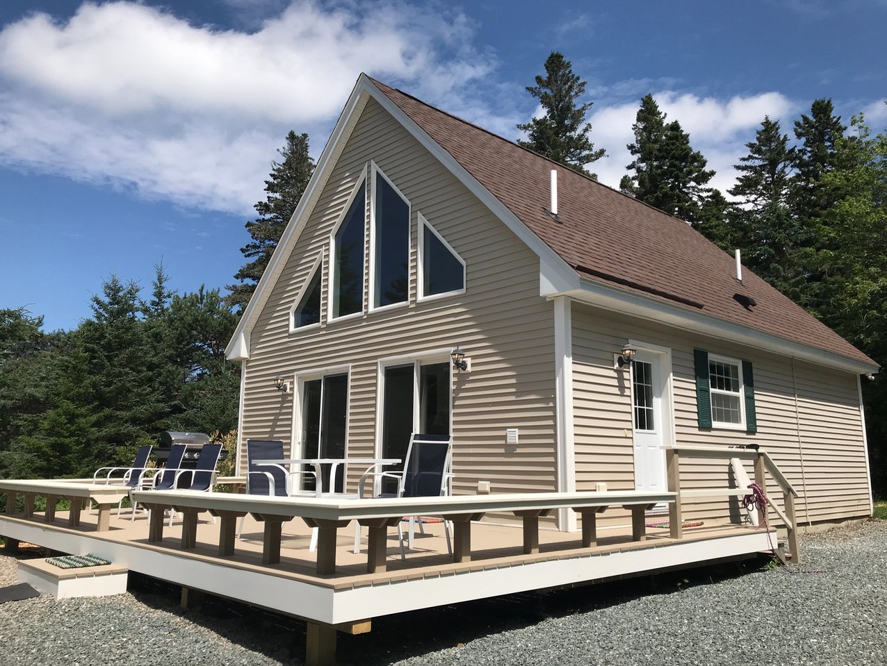 41 Anns Point Road Bass Harbor Maine Deck and Cottage.jpg