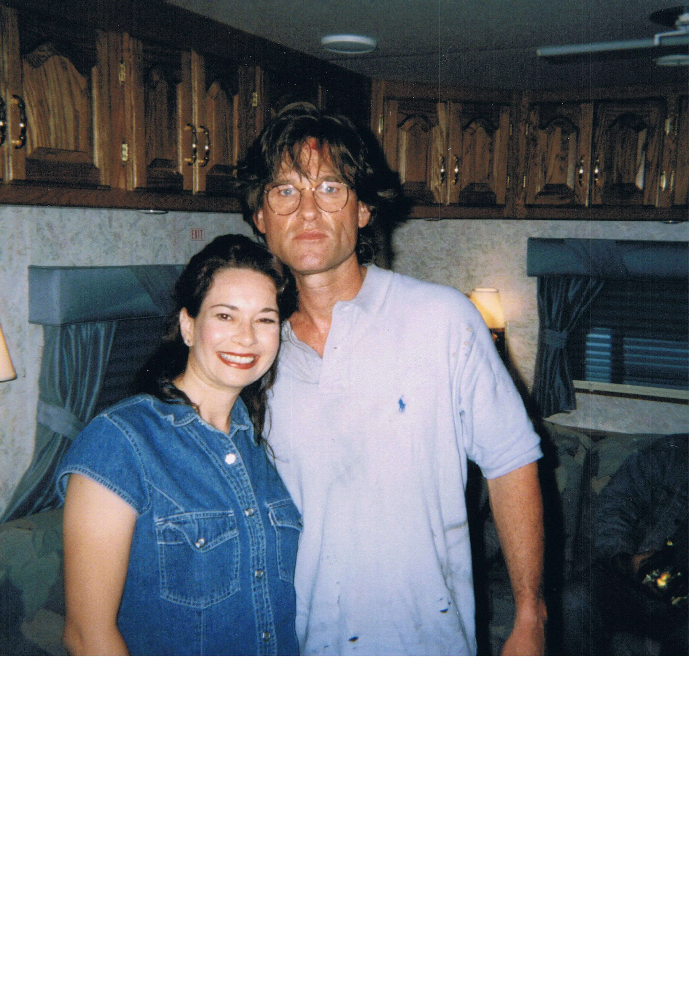 Nikki meets Kurt Russel with JT Walsh.jpg