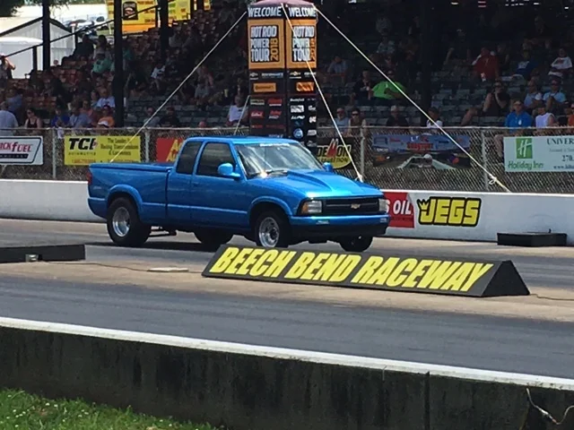 Running a 12.32 ET and 118 at Beech Bend Raceway