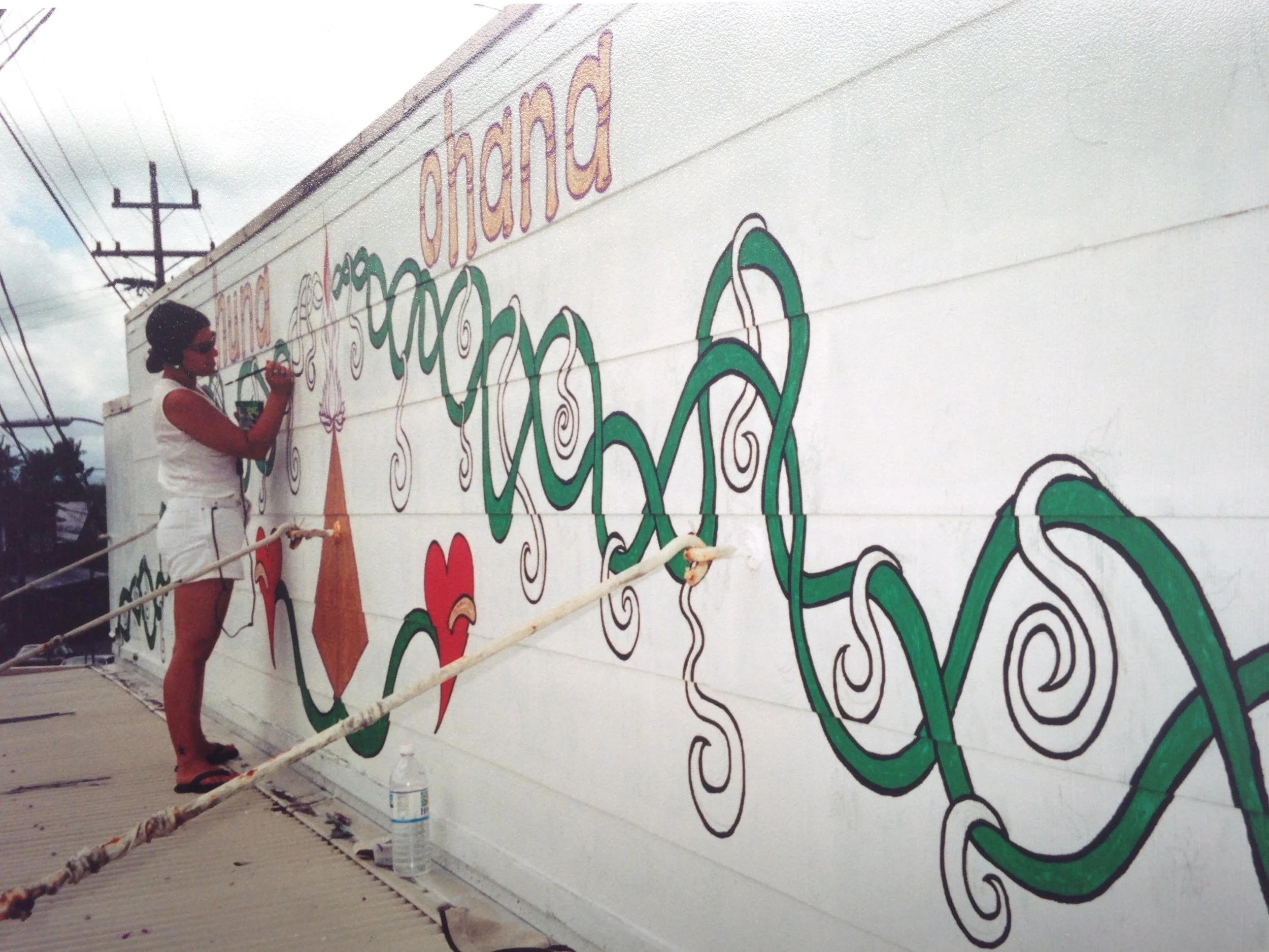 Mural in Pahoa, Hawaii