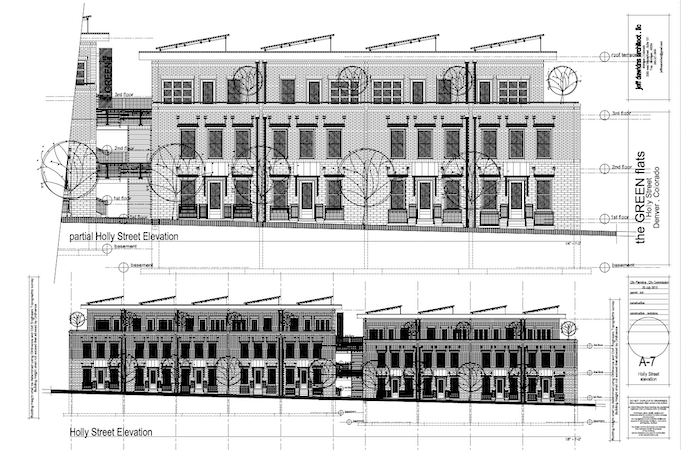 Plans for the Green Flats Project, which City Council voted against passing in January 6 meeting. (Credit: The Cranmer Park/Hilltop Civic Association)