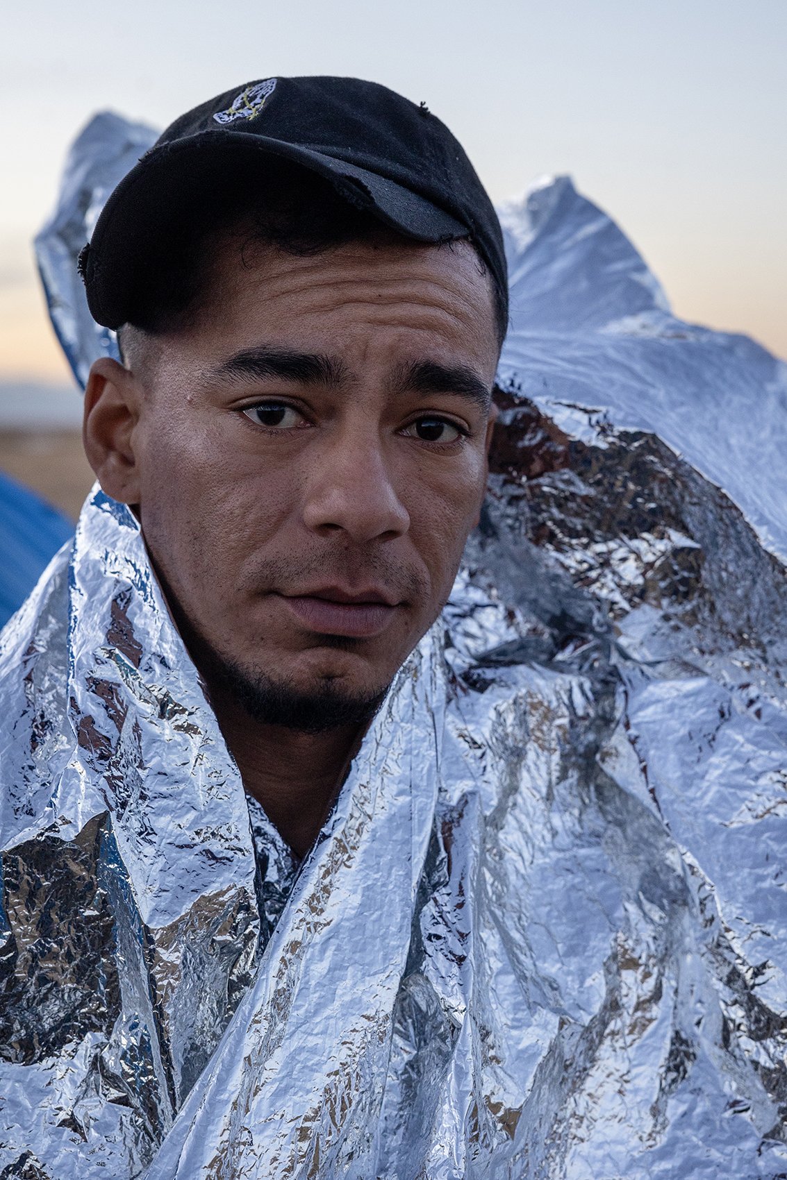  New migrants feel a mix of exhaustion and hope as they end up living on the streets. Credit: Giles Clasen 