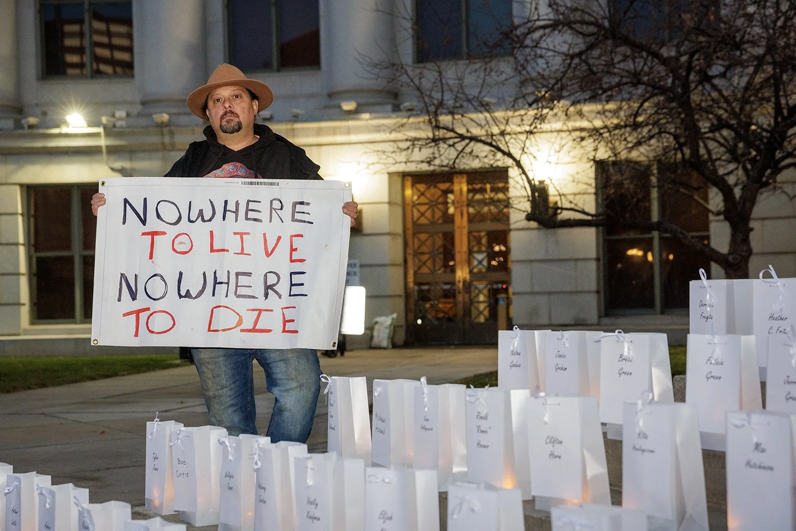 274 Lives Remembered at Denver’s We Will Remember Homeless Vigil