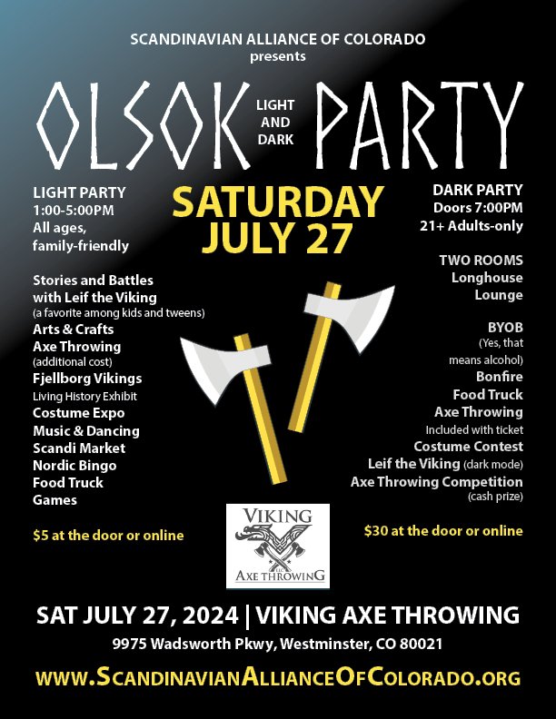 Olsok Light and Dark Party