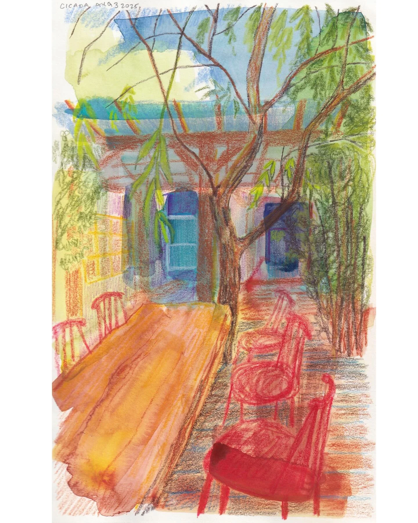 some sketches around town 🌞