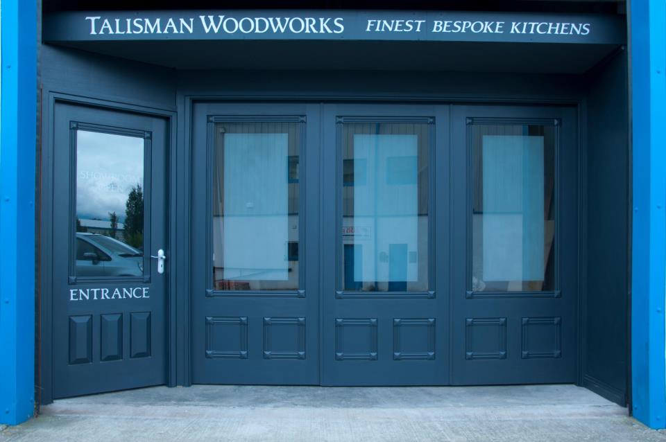 We can also help with your joinery requirements-this is our showroom entrance.
