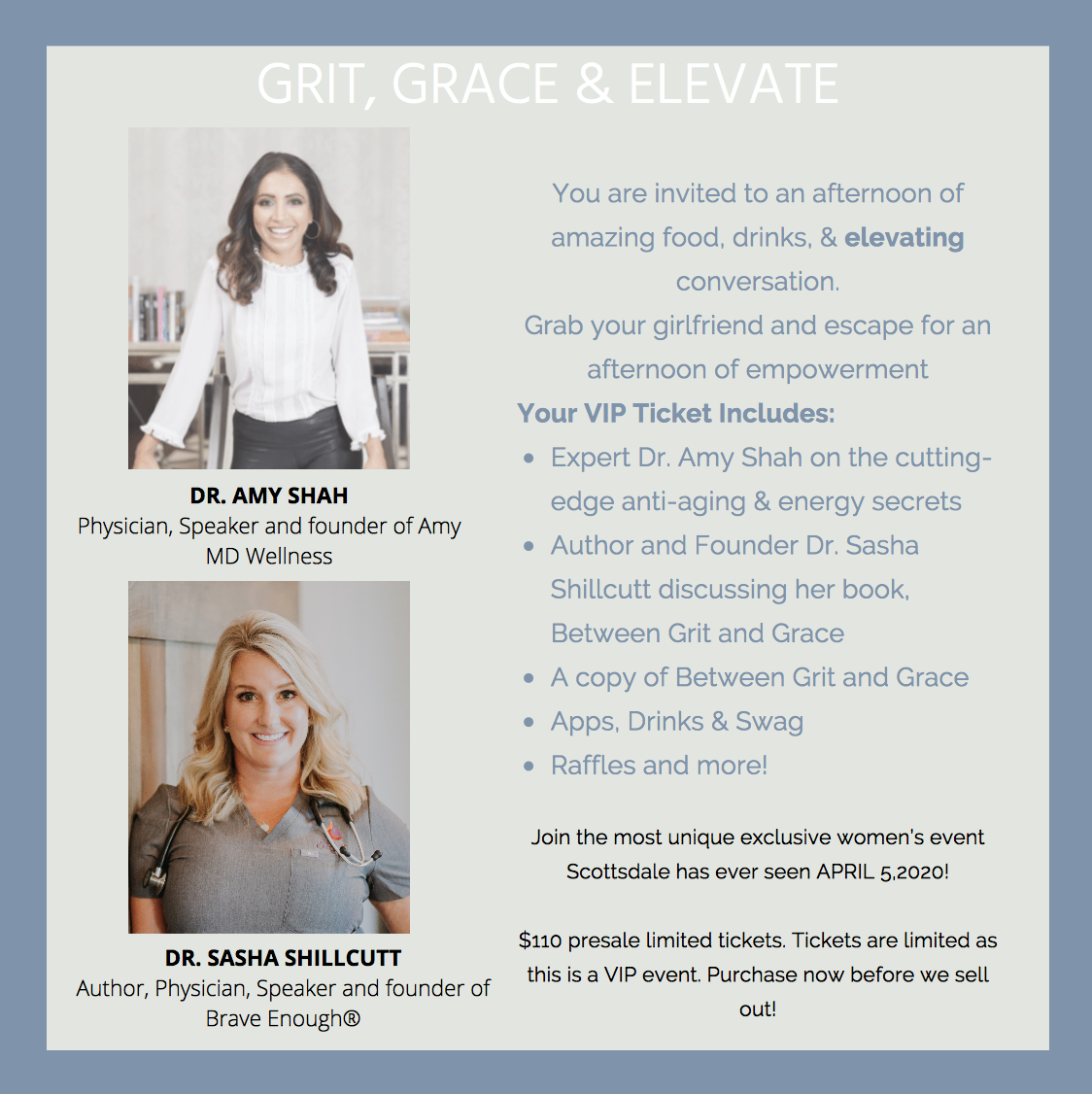 Grit, Grace &amp; Elevate 