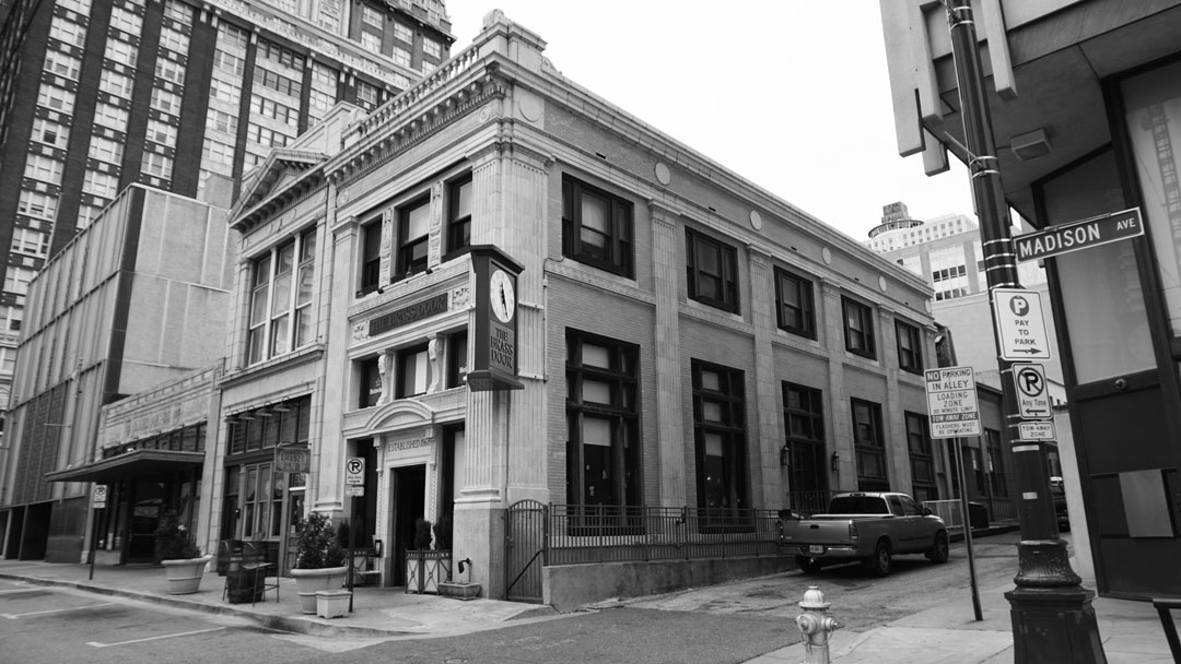 The location of Memphis' first permanent group was here at 152 1/2 Madison Avenue