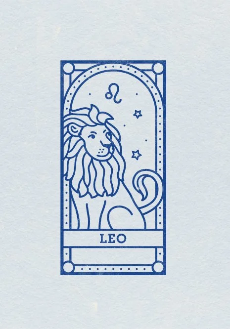 ex libris - zodiac collection LEO