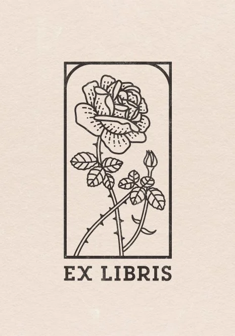 ex libris - floral collection 05