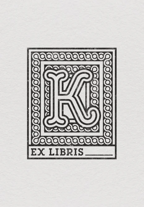 ex libris - alphabet collection K