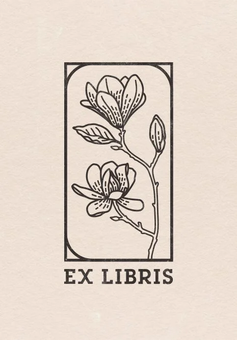 ex libris - floral collection 01