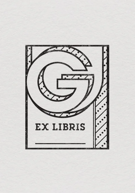 ex libris - alphabet collection G