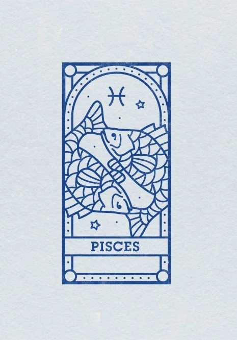 ex libris - zodiac collection PISCES