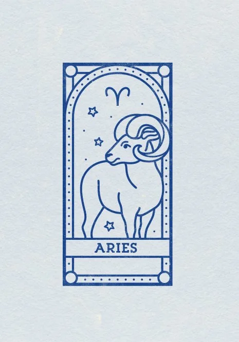 ex libris - zodiac collection ARIES