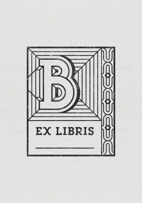 ex libris - alphabet collection B
