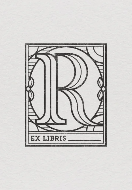 ex libris - alphabet collection R