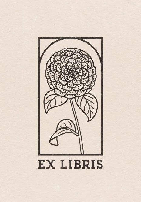 ex libris - floral collection 03