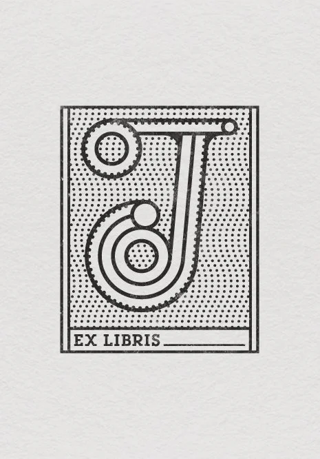 ex libris - alphabet collection J