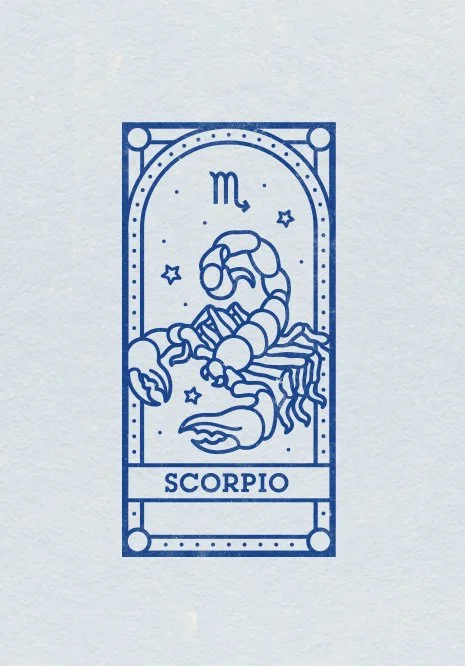 ex libris - zodiac collection SCORPIO