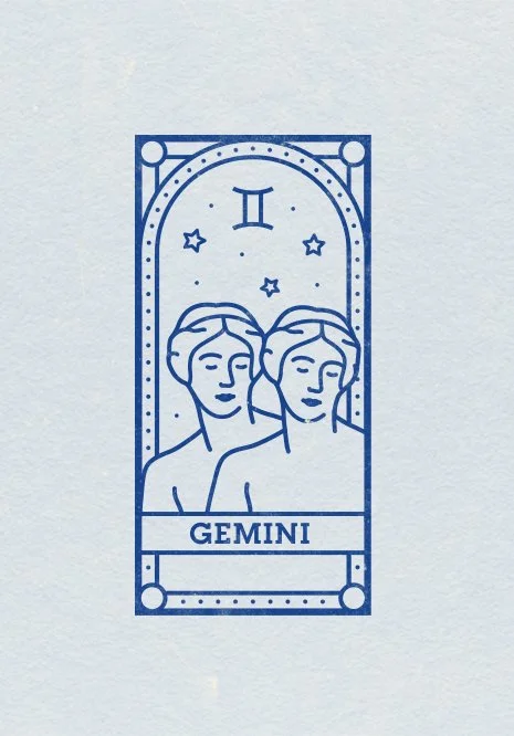 ex libris - zodiac collection GEMINI
