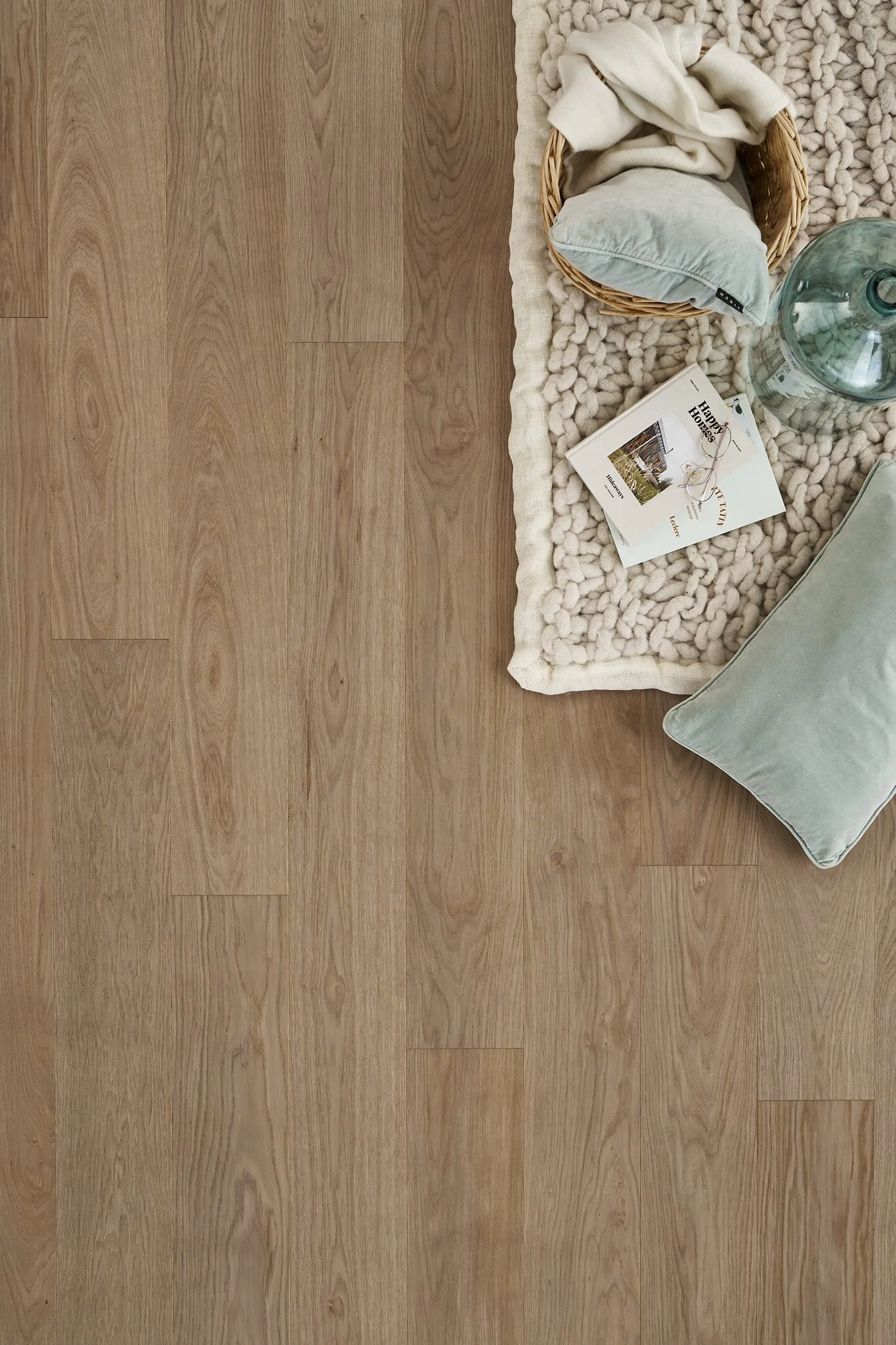 Timberwisen lattian tuotekuva kuvattuna luonnollisessa valossa mainoskuvissa