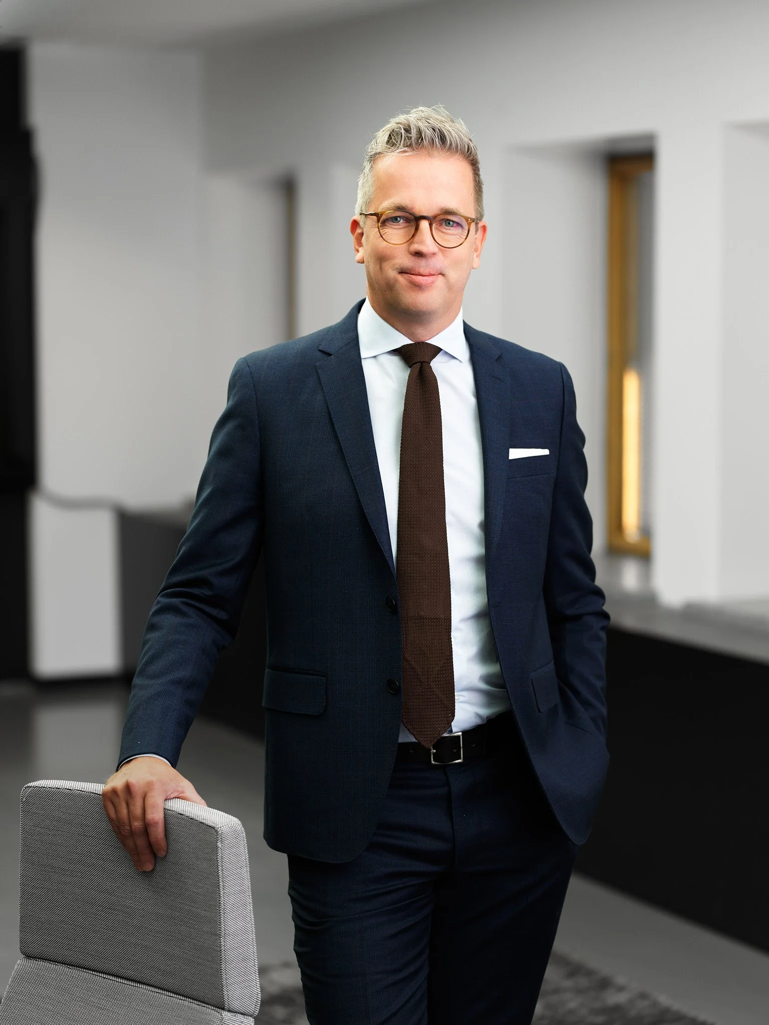Toimitusjohtaja Johan Roman, Asianajotoimisto Borenius Oy, yrityskuvaus Helsinki Eteläesplanadi 2.