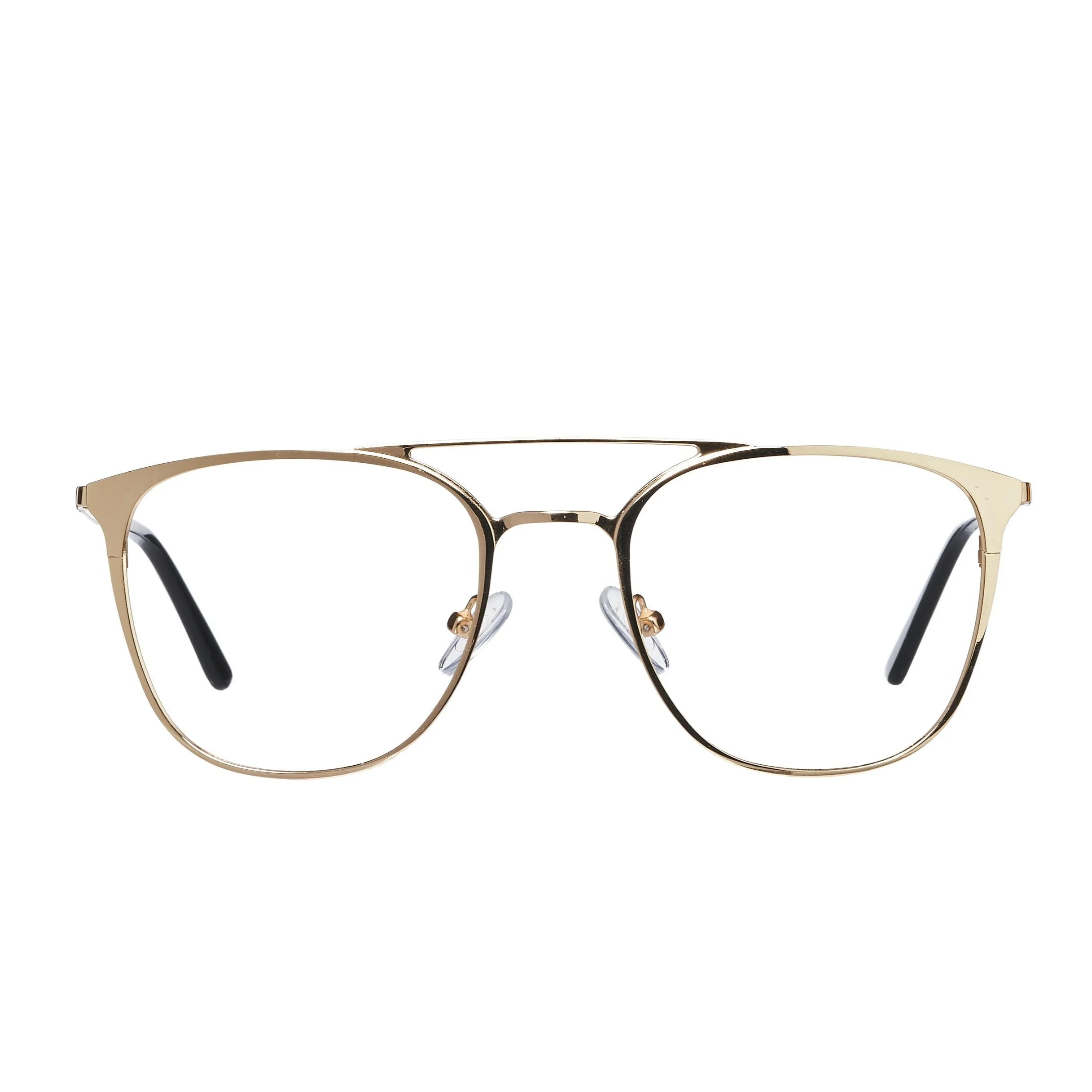 Silmälasien sangat kuvattuna valkoisella taustalla mainoskuvassa