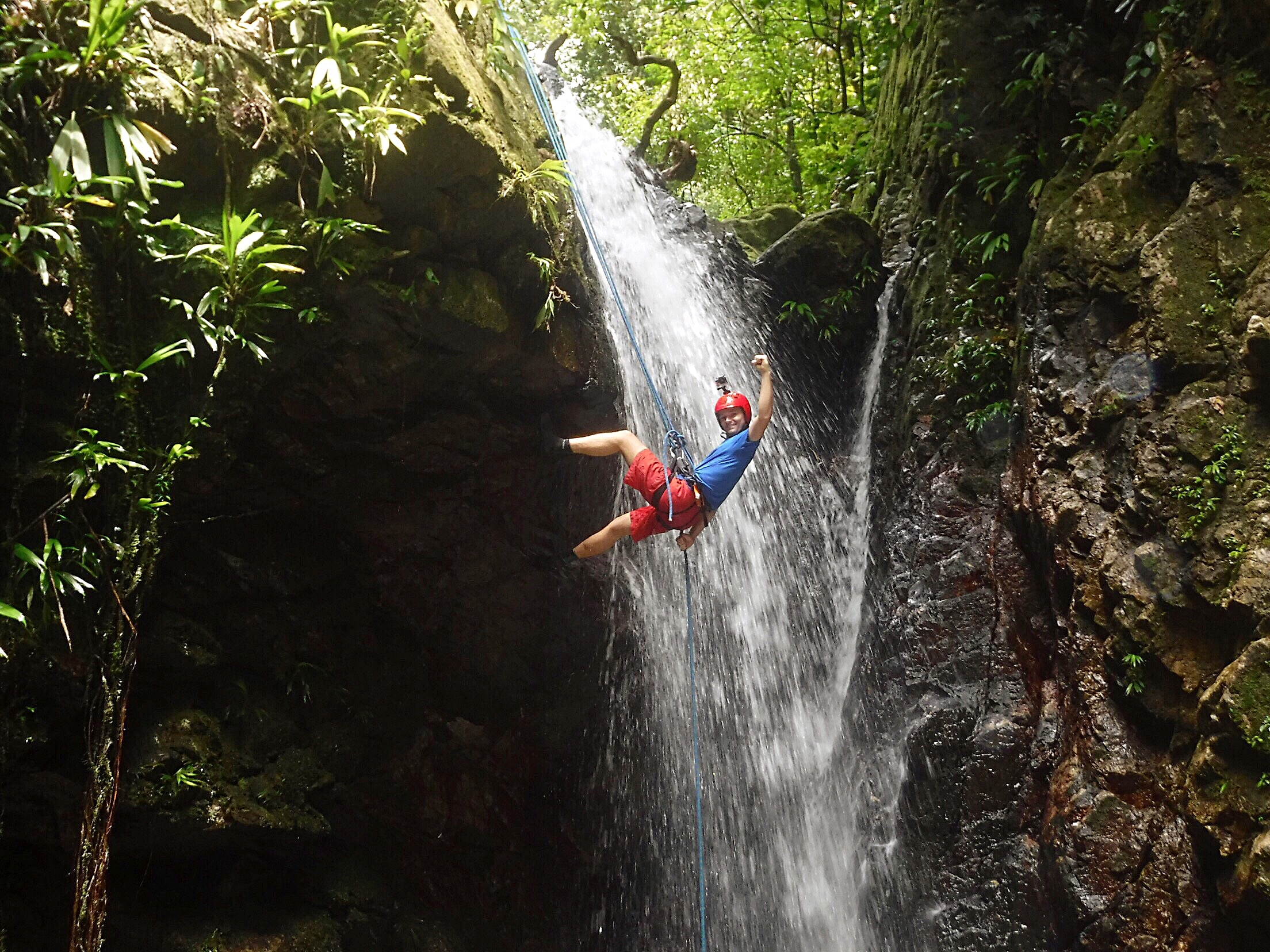 Honduras Waterfall Descents