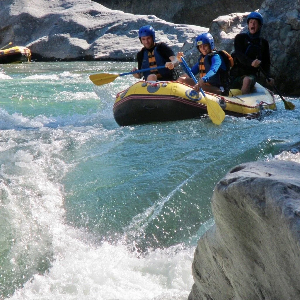 The rafting is steep, technical, safe, and professional!