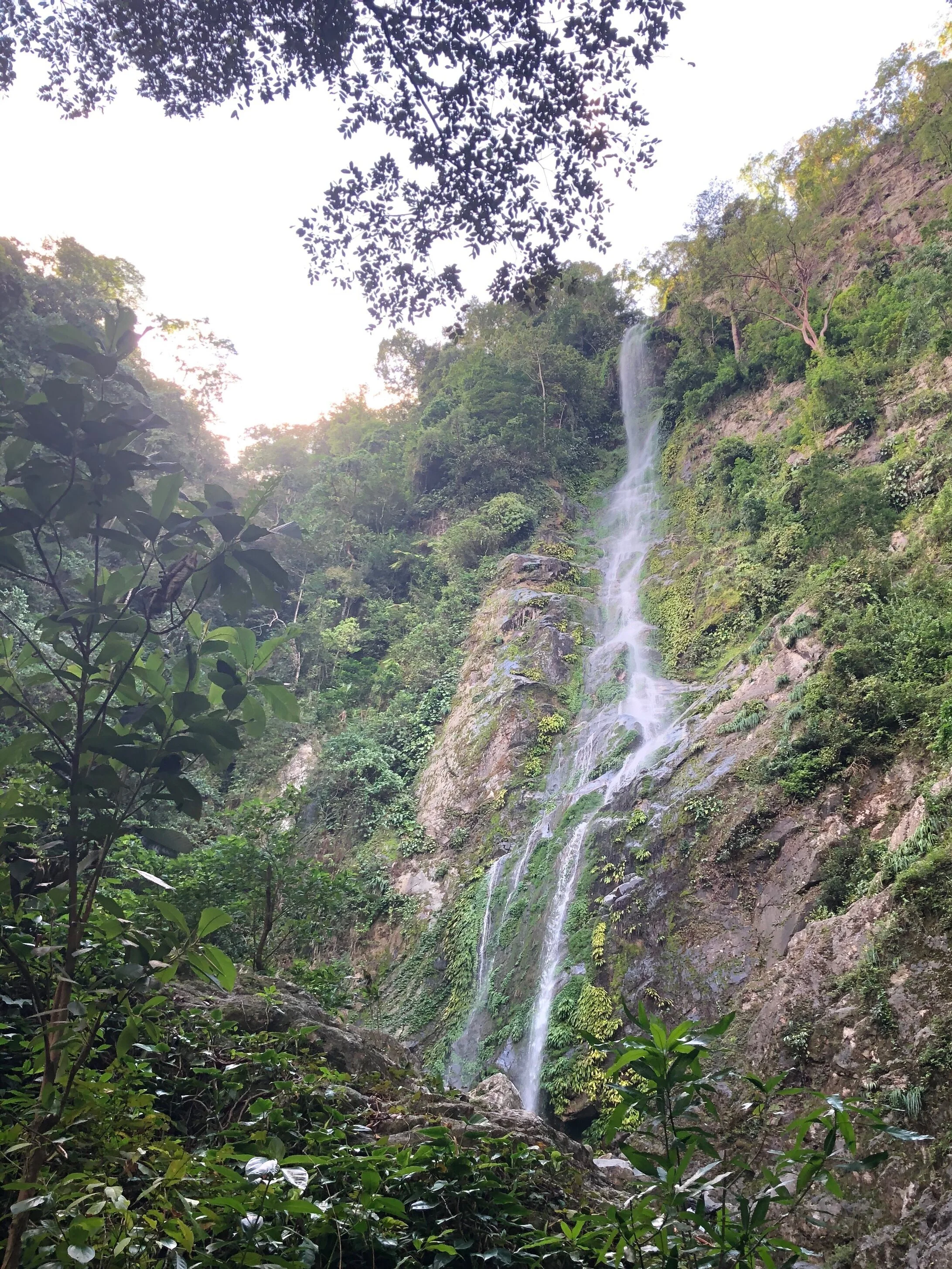 90 meter waterfall
