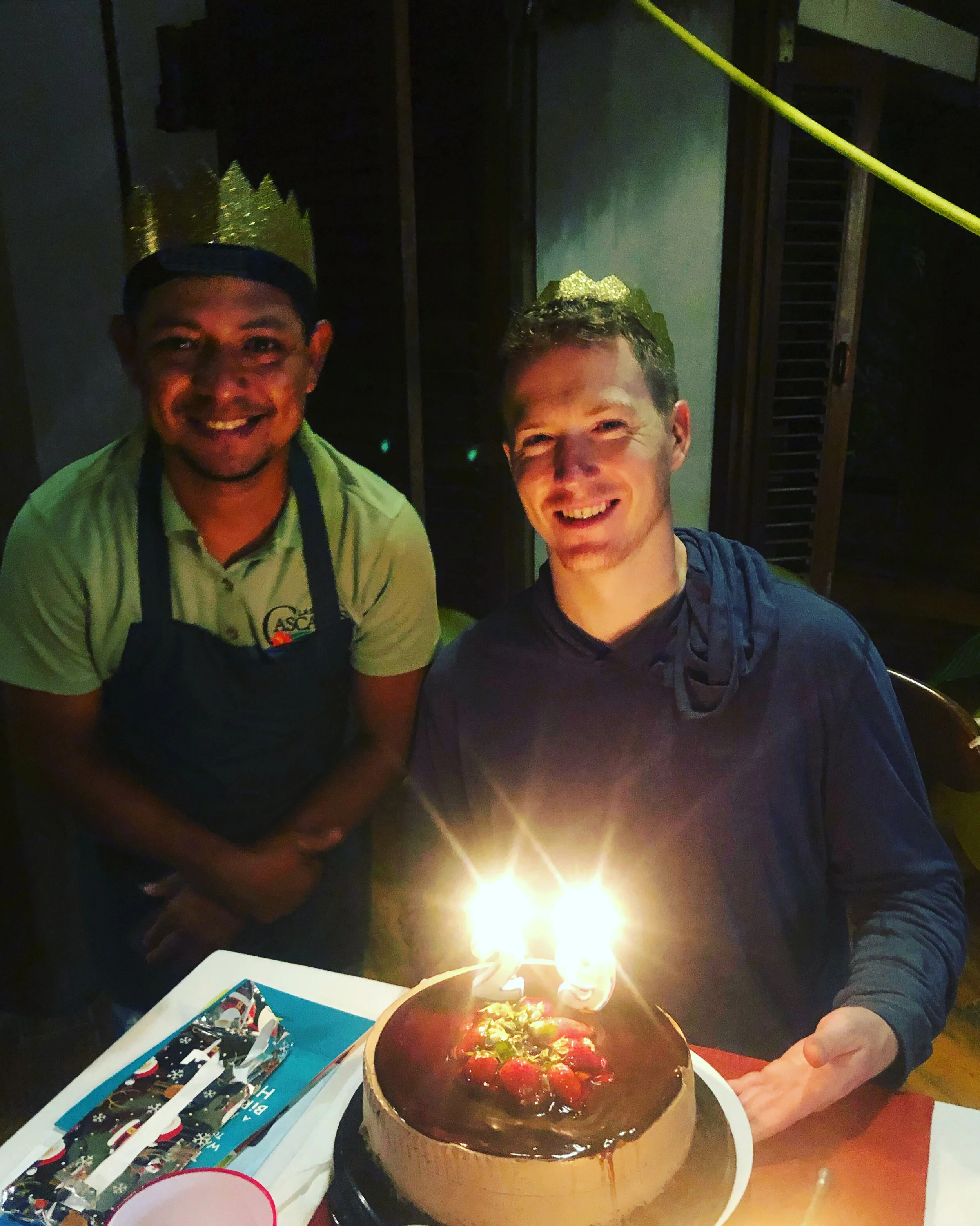 A birthday celebration 