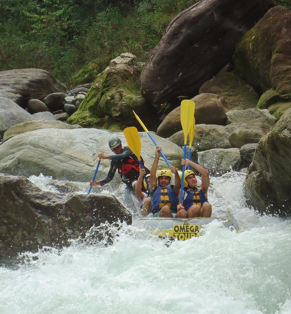 rafting the Rio Cangrejal