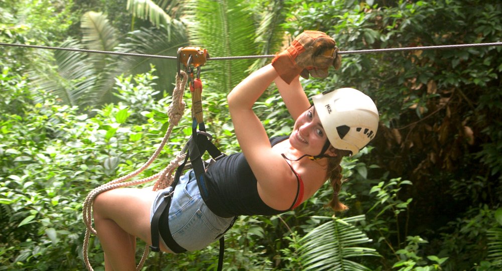 Zipline and Hotsprings