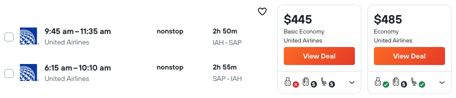 Houston to Honduras