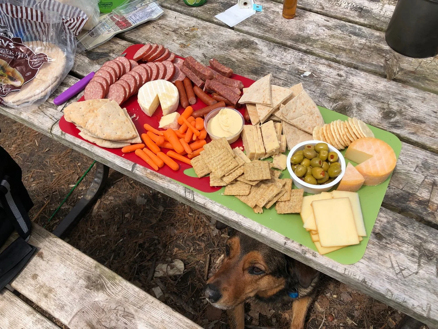 Camping Cheese Boards