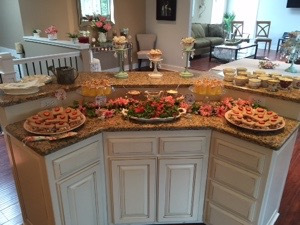Lovely food display