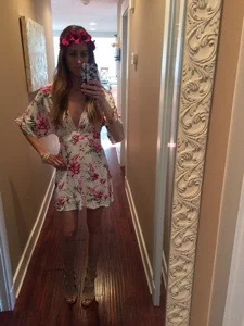 Last but not least…The fashion!!! I couldn’t go without being festive and dressing to fit theme. I of course had to buy a new dress! 