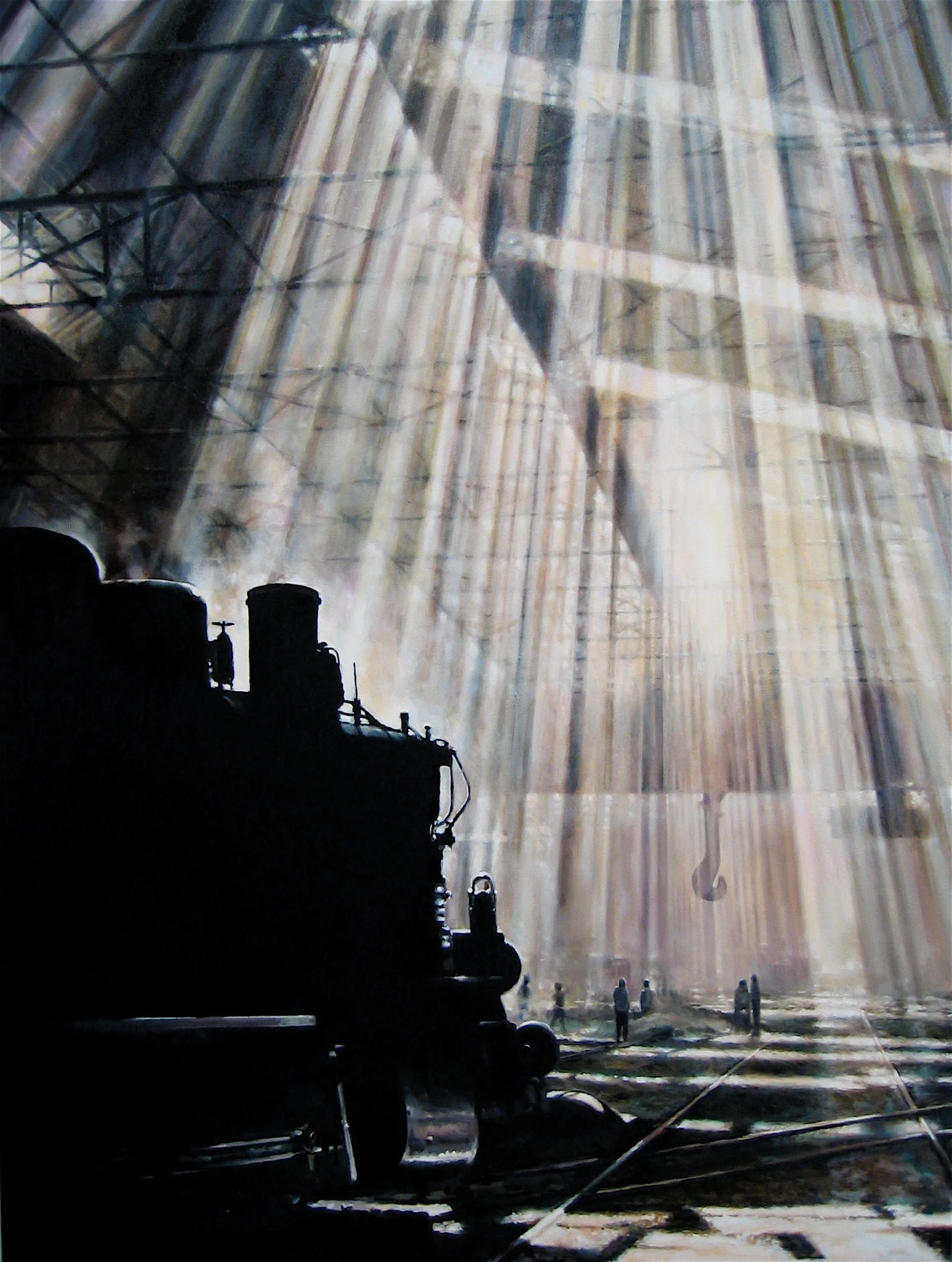 "USSR, 1930", 2007, oil on canvas, 72" x60", Private Collection, Los Angeles, CA
