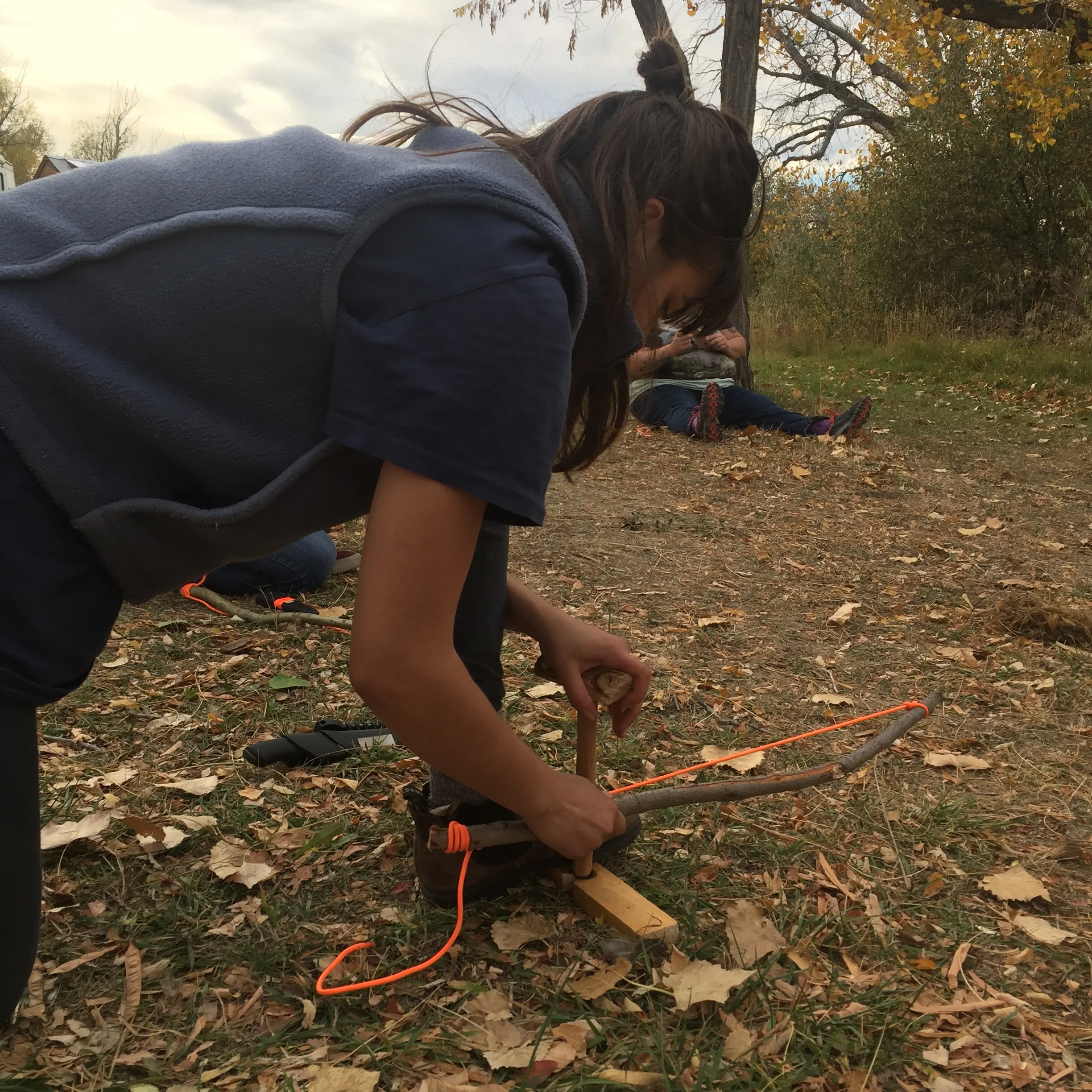 Working on Bow-Drill Technique