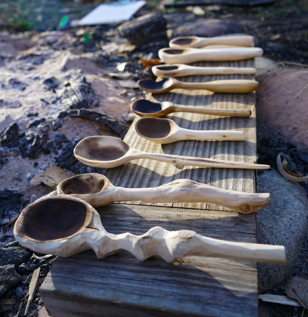 Coal-Burned Spoons