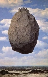 Castle of the Pyrenees, Rene Magritte
